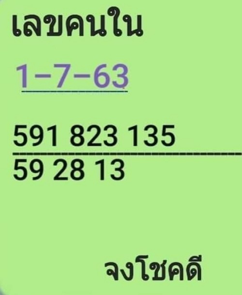 เลขคนใน