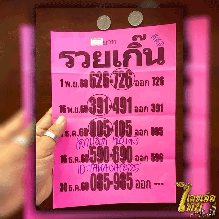 หวยซอง-รวยเกิ๊น